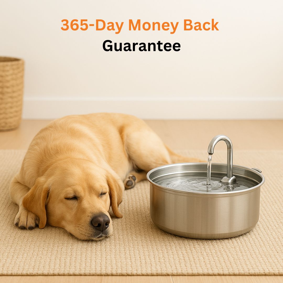The Doggy Fountain – Stainless Steel Pet Water Fountain
