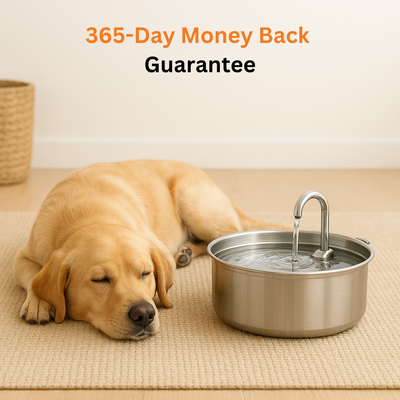 The Doggy Fountain – Stainless Steel Pet Water Fountain