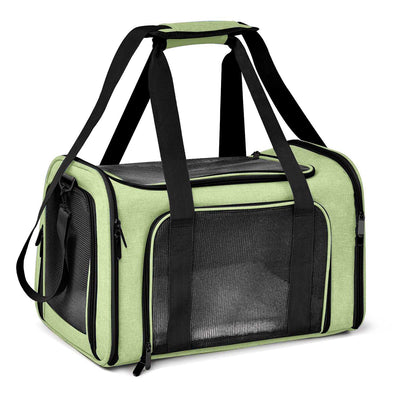 Large Cat & Dog Carrier – Soft-Sided Collapsible Travel Bag for Pets up to 25 lbs