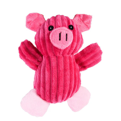 Plush Dog Chew Toys for Small and Large Dogs