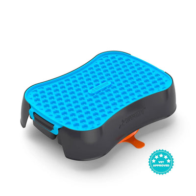 Slow Feeder Dog Bowl with Lick Mat – 4-in-1 Anti-Choke & Interactive Pet Feeder