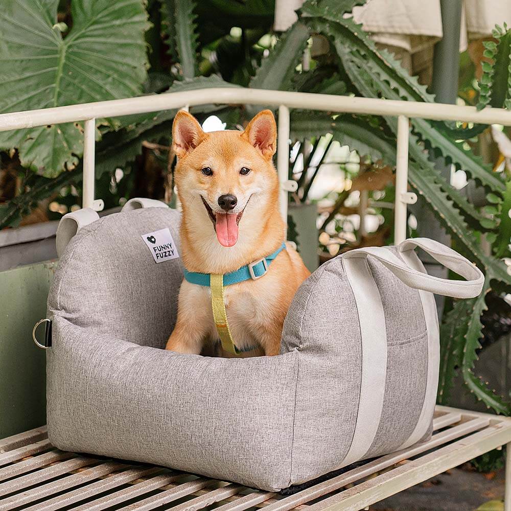 Dog Car Seat Bed | Portable Travel Bed for Small & Medium Dogs
