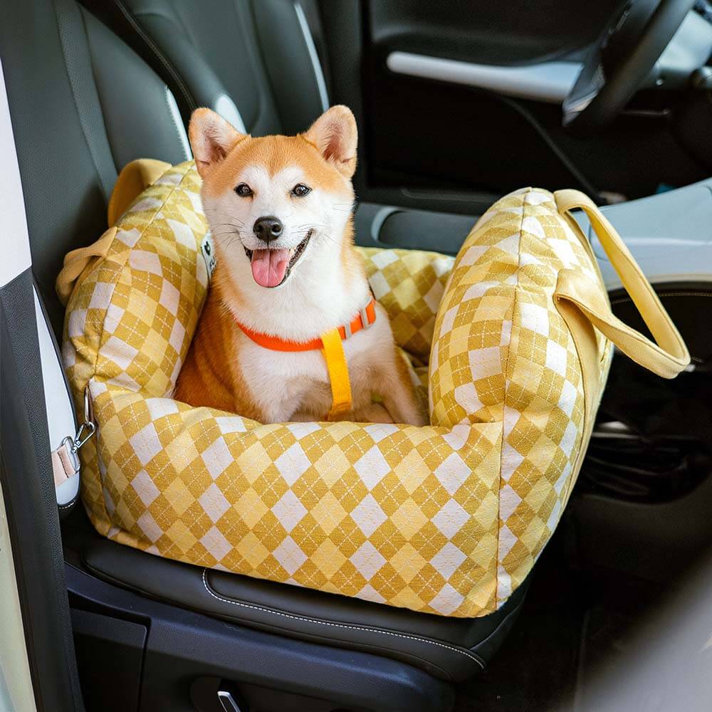 Dog Car Seat Bed | Portable Travel Bed for Small & Medium Dogs