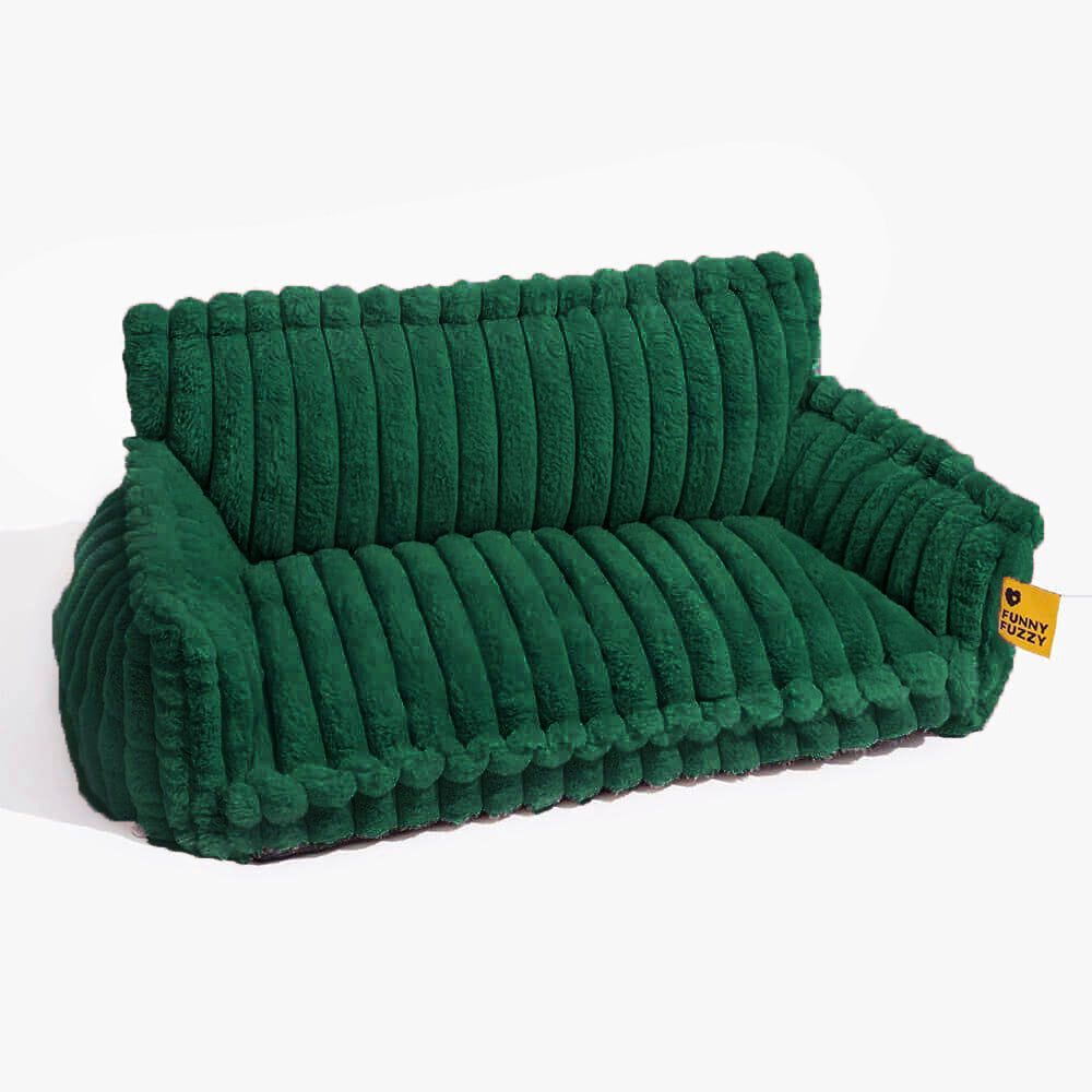 Large Orthopedic Dog Bed | Washable Fluffy Sofa Pillow for Medium & Large Dogs