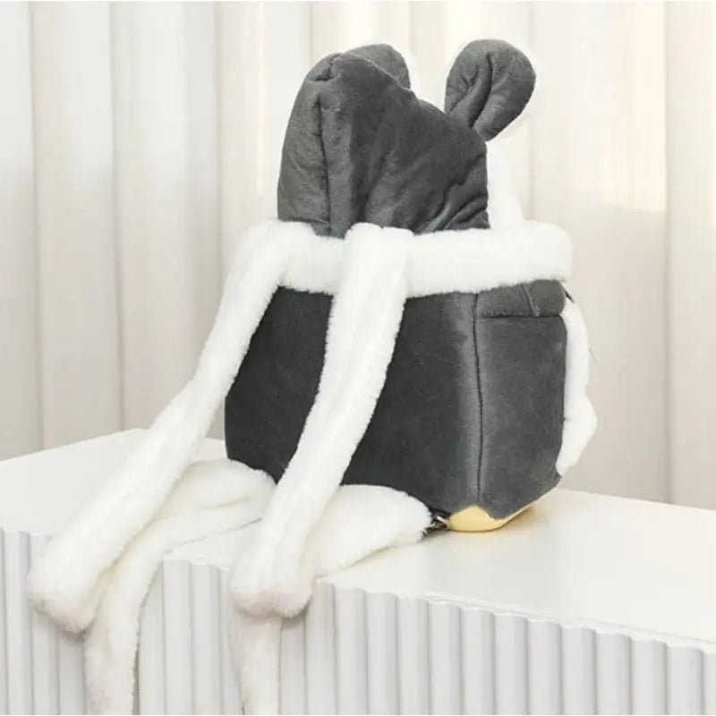KittyPack - Fluffy Cat Backpack with Pockets