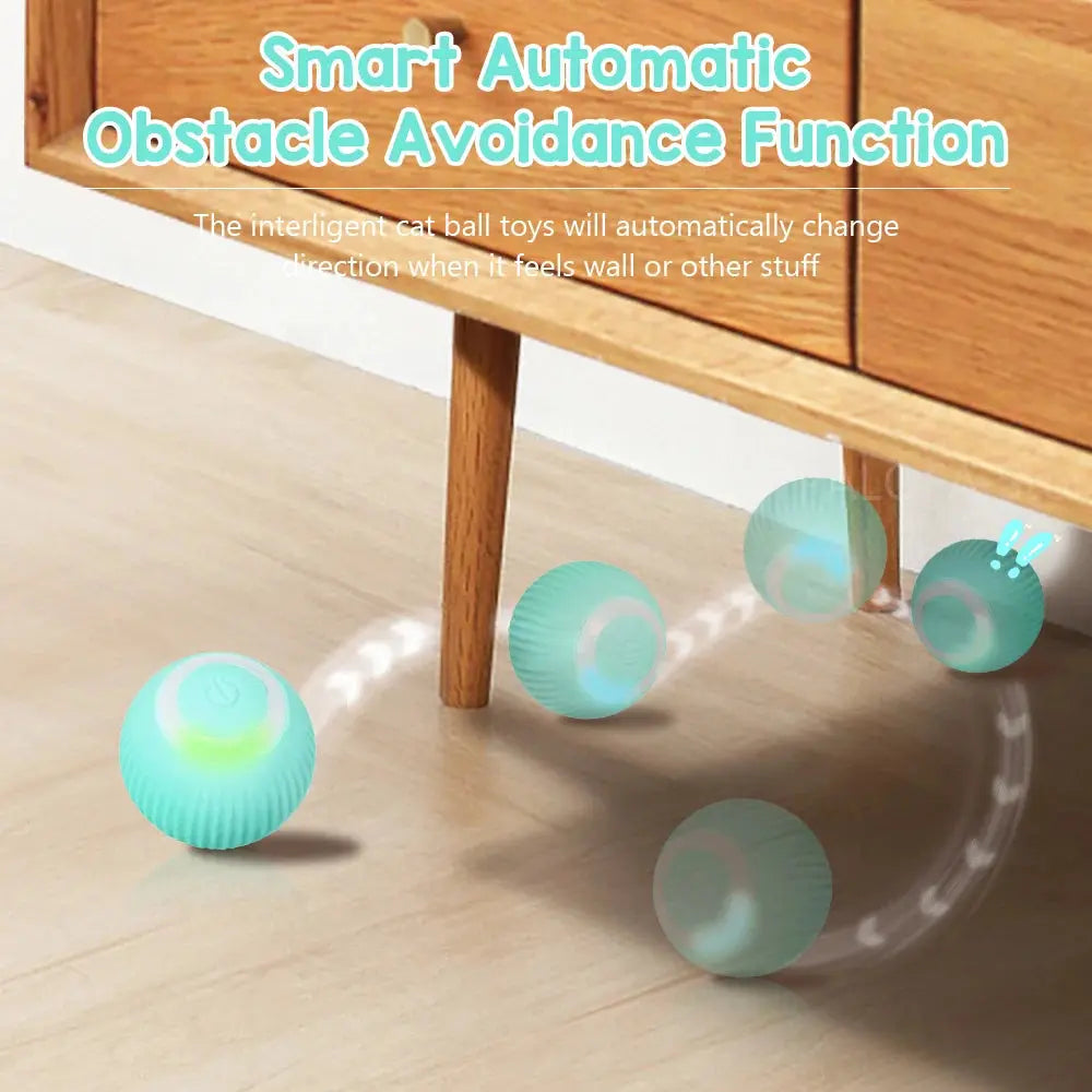 PowsPlay | 360° Rotating Interactive Cat Toy