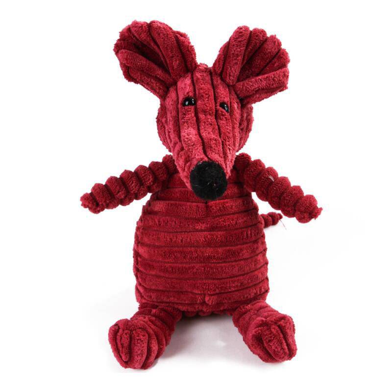 Immortal Squeaker Dog Toy - Tough Durable Plush for Aggressive Chewers