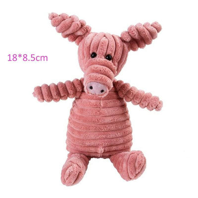 Immortal Squeaker Dog Toy - Tough Durable Plush for Aggressive Chewers