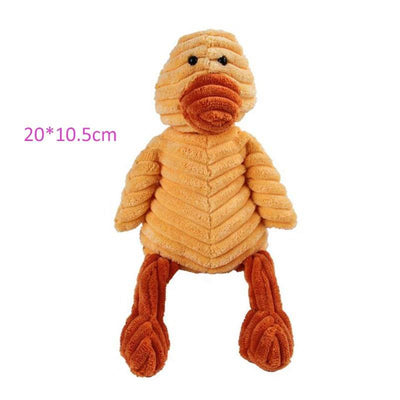 Immortal Squeaker Dog Toy - Tough Durable Plush for Aggressive Chewers