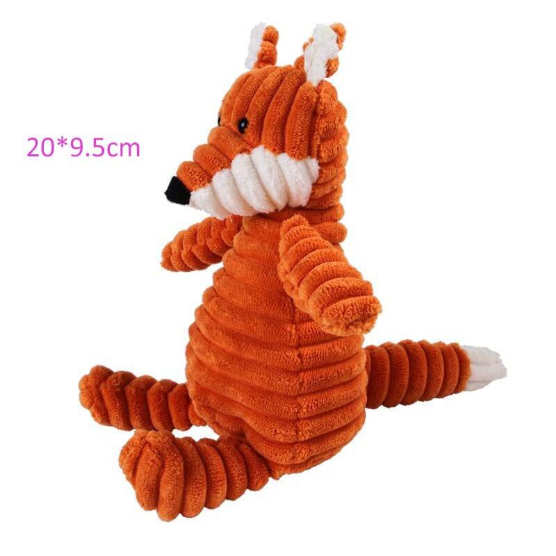 Immortal Squeaker Dog Toy - Tough Durable Plush for Aggressive Chewers