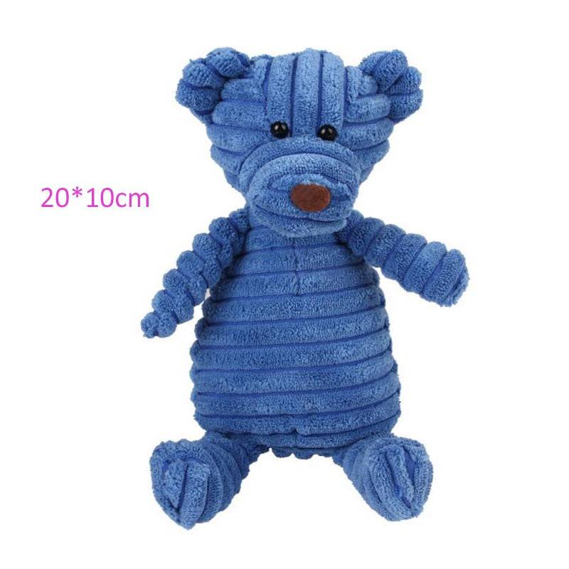 Immortal Squeaker Dog Toy - Tough Durable Plush for Aggressive Chewers
