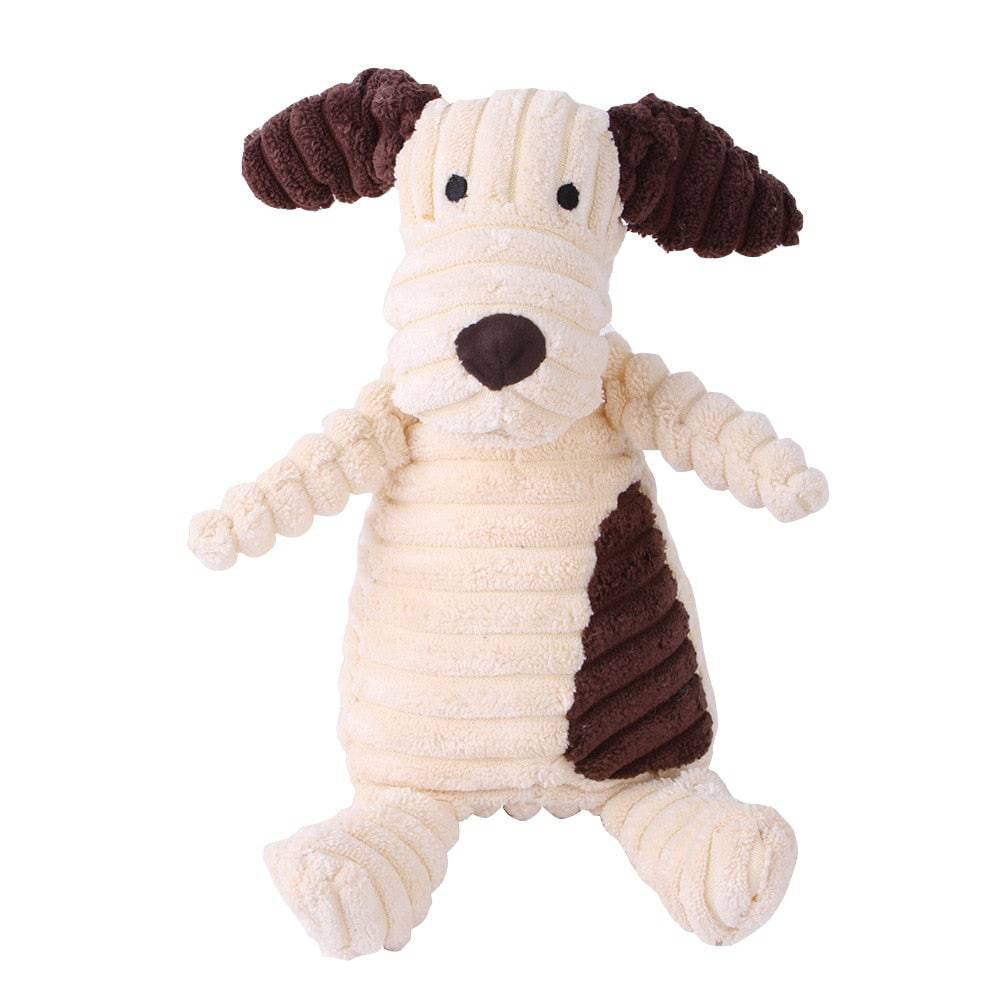 Immortal Squeaker Dog Toy - Tough Durable Plush for Aggressive Chewers