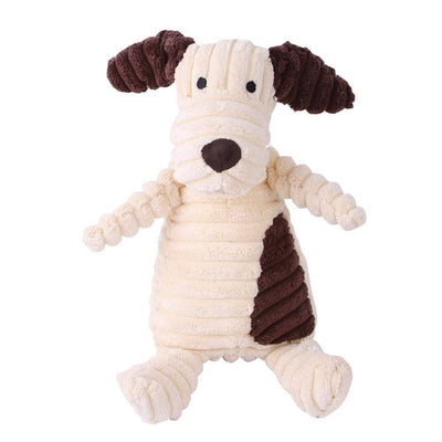 Immortal Squeaker Dog Toy - Tough Durable Plush for Aggressive Chewers