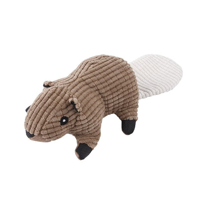 Immortal Squeaker Dog Toy - Tough Durable Plush for Aggressive Chewers