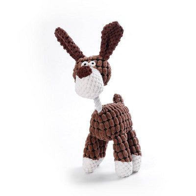 Immortal Squeaker Dog Toy - Tough Durable Plush for Aggressive Chewers