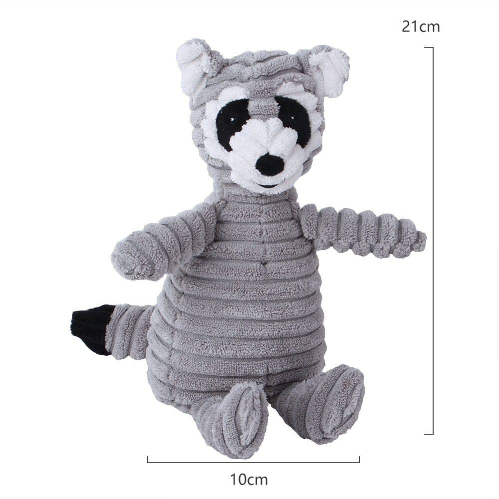 Immortal Squeaker Dog Toy - Tough Durable Plush for Aggressive Chewers
