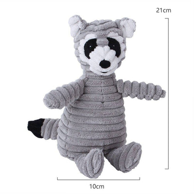 Immortal Squeaker Dog Toy - Tough Durable Plush for Aggressive Chewers