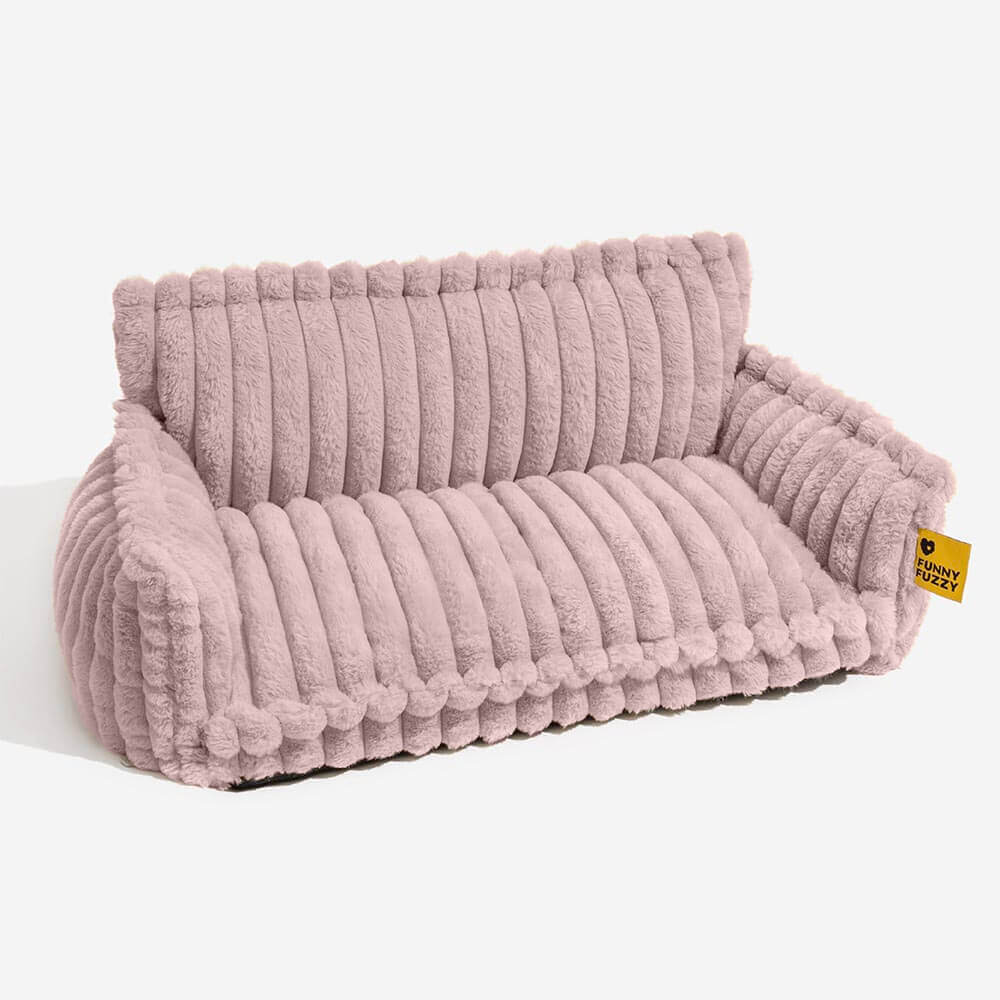 Large Orthopedic Dog Bed | Washable Fluffy Sofa Pillow for Medium & Large Dogs