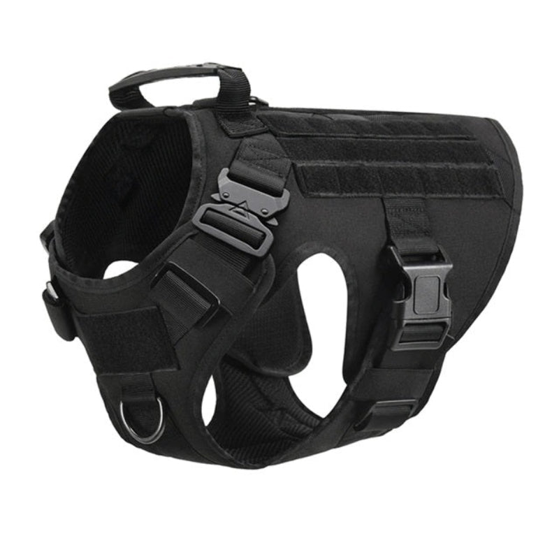 Heavy-Duty No-Pull Dog Harness - Adjustable Front-Clip Vest for Strong Big Dogs
