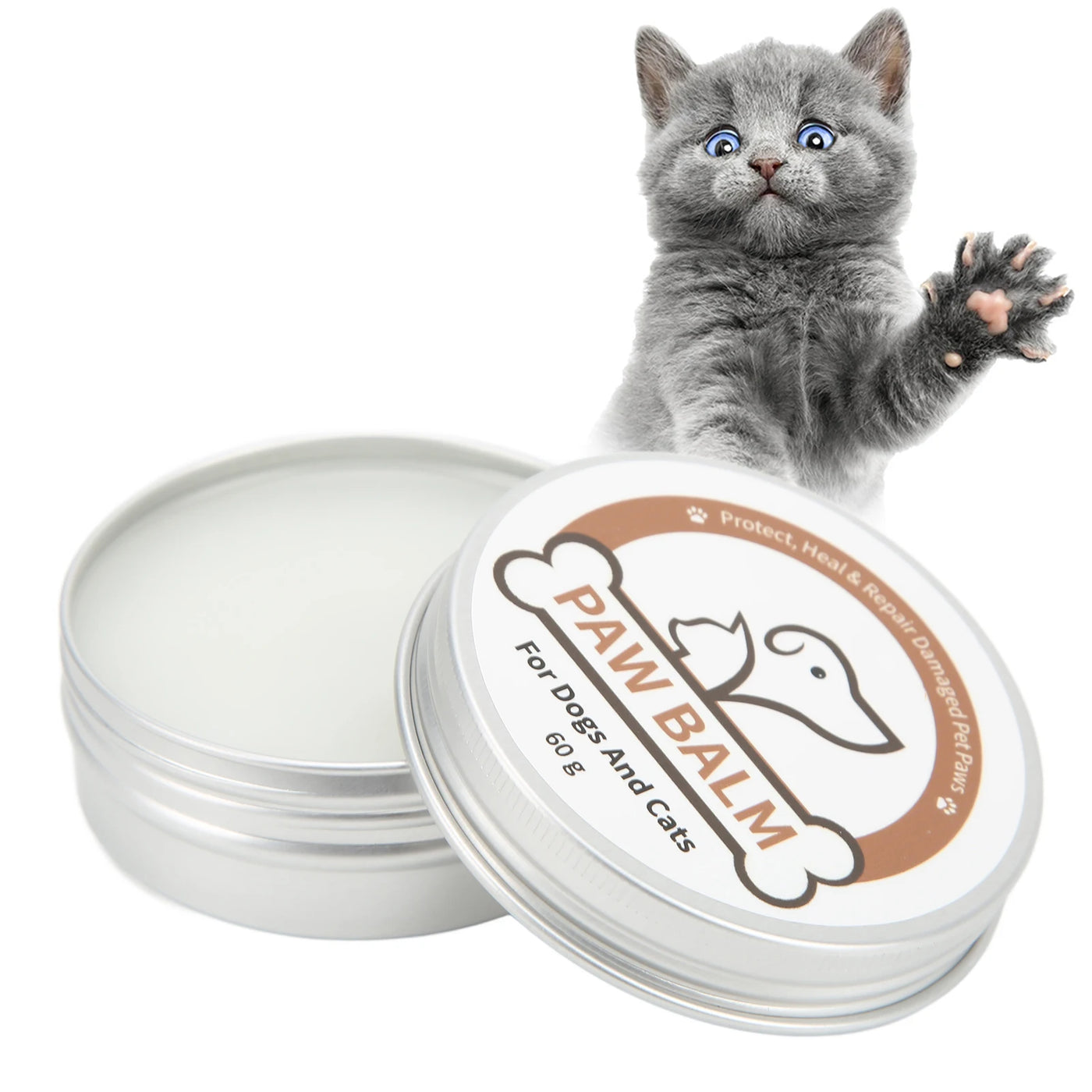 Natural Coconut Oil Paw Balm – All-Weather Protection for Dogs | Organic Paw Pad Treatment