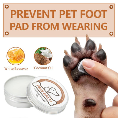 Natural Coconut Oil Paw Balm – All-Weather Protection for Dogs | Organic Paw Pad Treatment