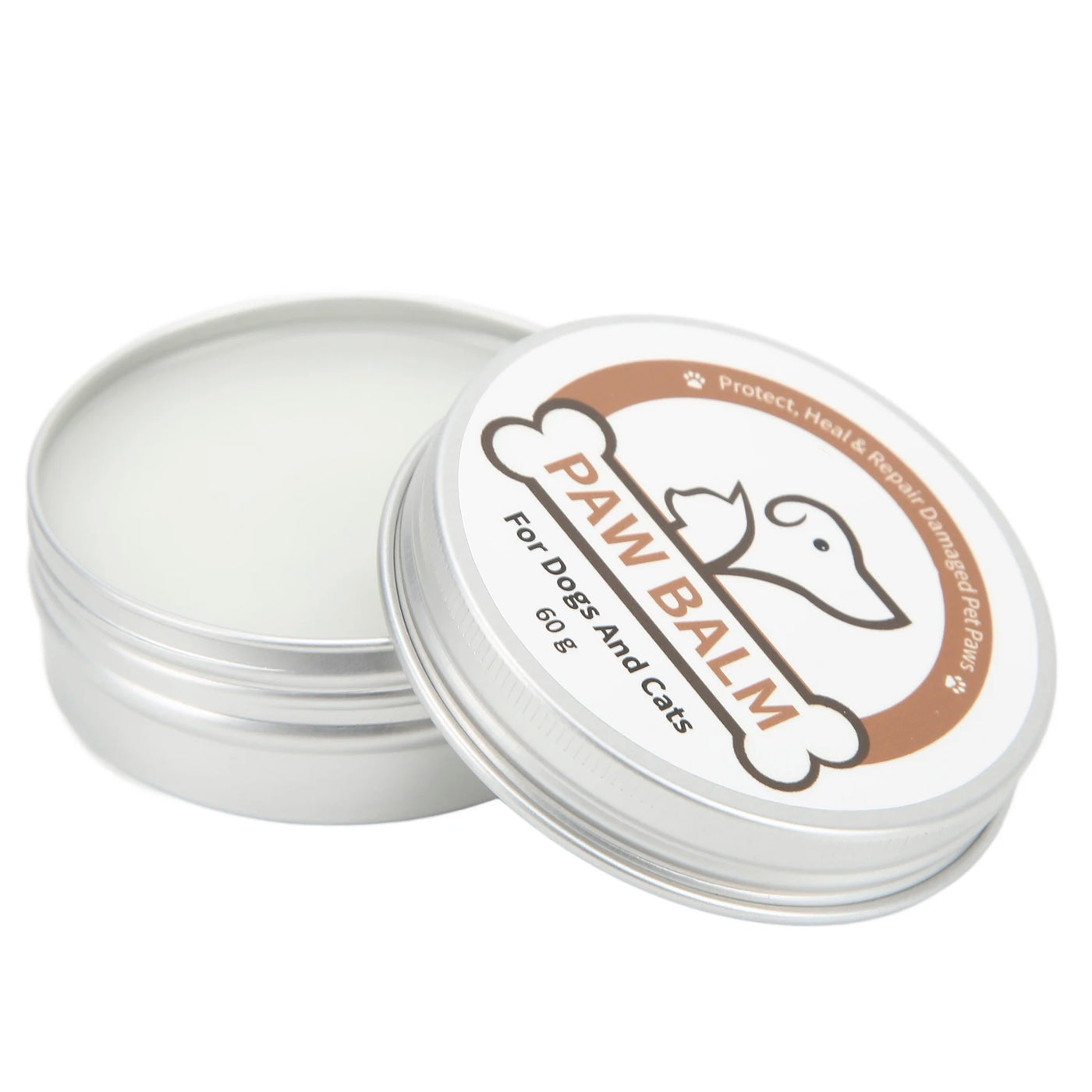 Natural Coconut Oil Paw Balm – All-Weather Protection for Dogs | Organic Paw Pad Treatment