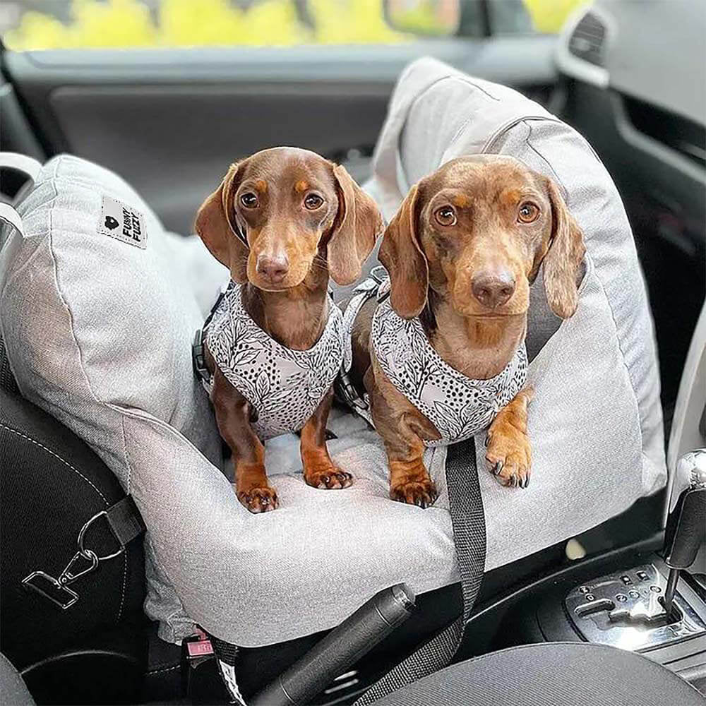Dog Car Seat Bed | Portable Travel Bed for Small & Medium Dogs