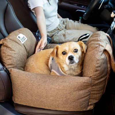 Dog Car Seat Bed | Portable Travel Bed for Small & Medium Dogs