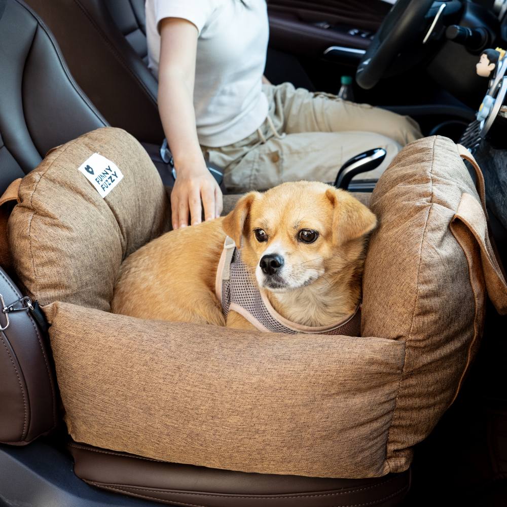 Dog Car Seat Bed | Portable Travel Bed for Small & Medium Dogs