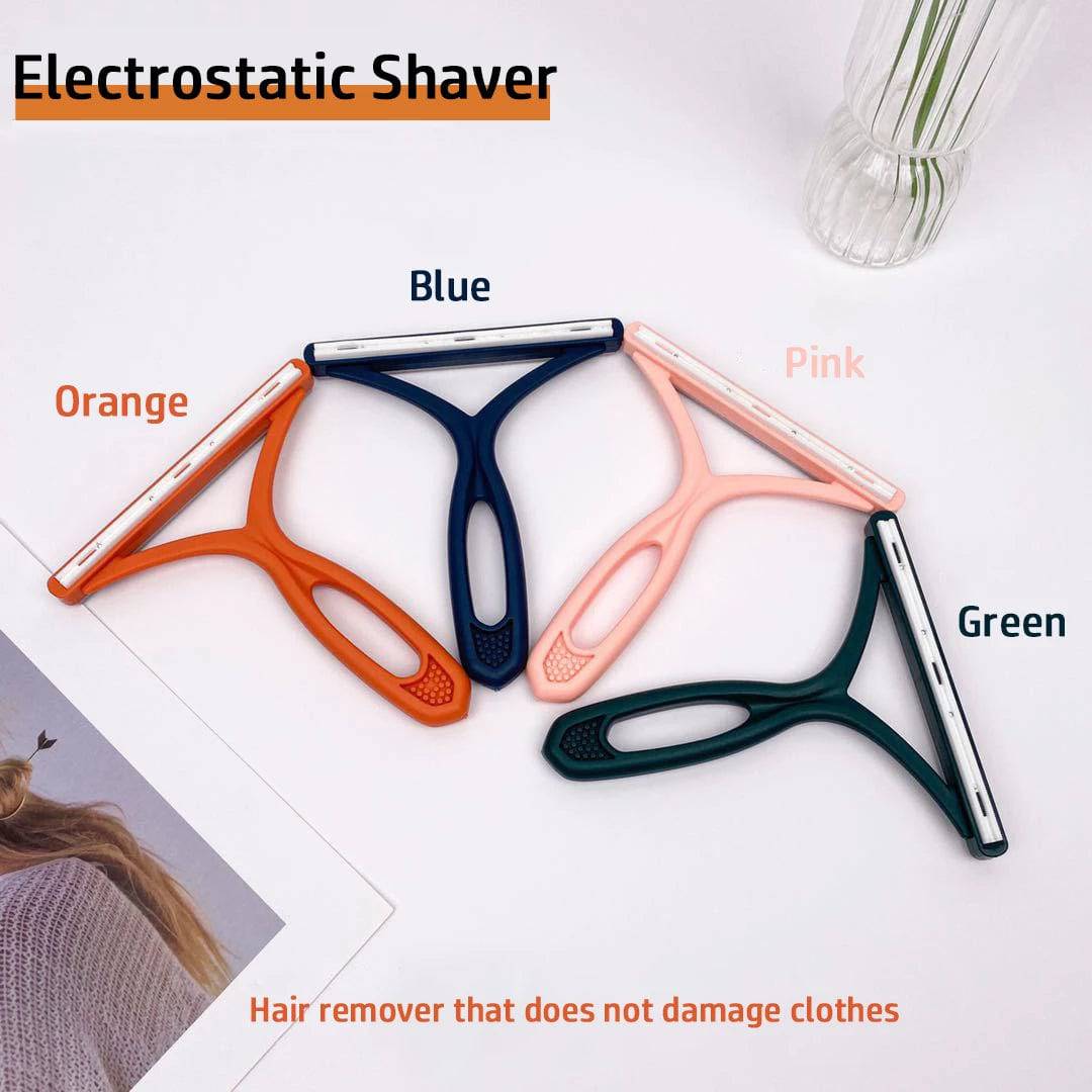 Double Sided Pet Hair Remover Brush - Reusable Manual Lint Scraper for Furniture & Carpet