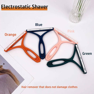 Double Sided Pet Hair Remover Brush - Reusable Manual Lint Scraper for Furniture & Carpet