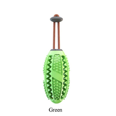 Playbrush Suction Cup Dog Chew Toy - Teeth Cleaning Interactive Tugger
