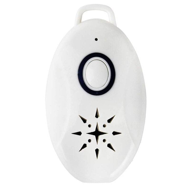 Portable USB Ultrasonic Pest Repeller - Personal Tick & Mosquito Keychain for Pets & Hiking
