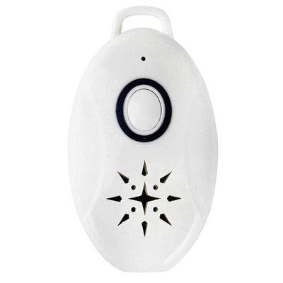 Portable USB Ultrasonic Pest Repeller - Personal Tick & Mosquito Keychain for Pets & Hiking