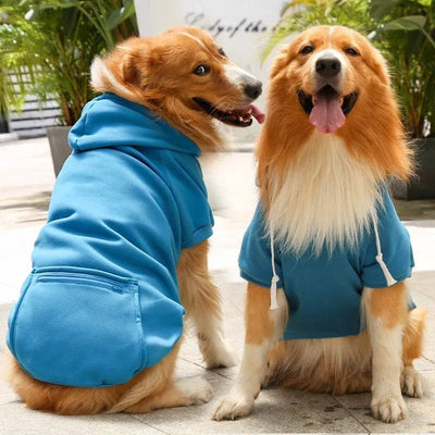 Dog Hoodie Sweatshirts with Pockets