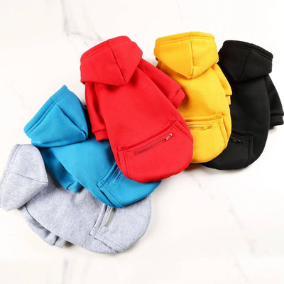 Dog Hoodie Sweatshirts with Pockets