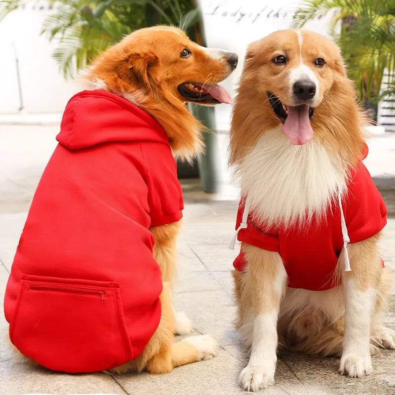 Dog Hoodie Sweatshirts with Pockets