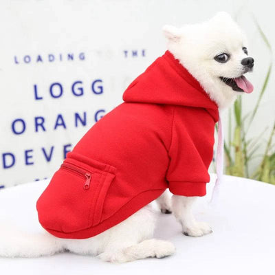 Dog Hoodie Sweatshirts with Pockets